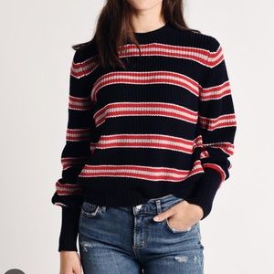 The fifth Label defense stripe sweater